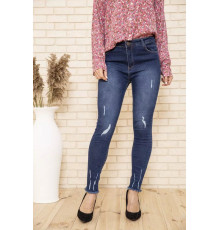 Джинси жіночі скінні, Сині, 164R9011