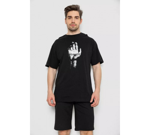 Костюм мужской повседневный, цвет черный, 238R1575.