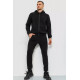 Спорт костюм чоловічий двонитка, колір чорний, 119R200-2