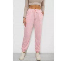 Спортивные брюки женские, цвет розовый, 238RJH019