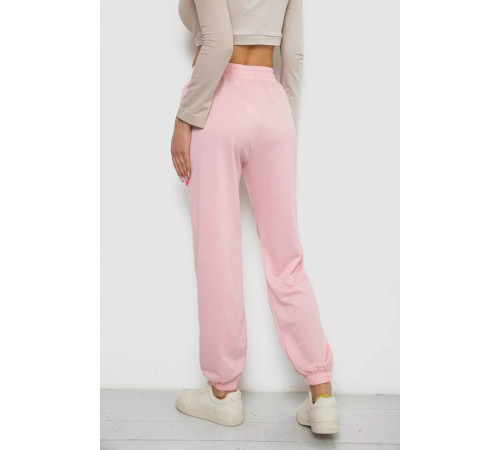 Спортивні штани жіночі, колір рожевий, 238RJH019