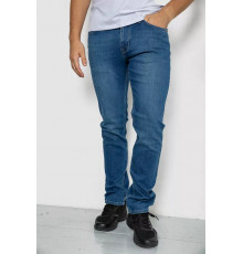 Джинсы мужские однотонные, цвет синий, 247R1087.