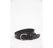 Ремінь жіночий, колір чорний, 196R30YOW5