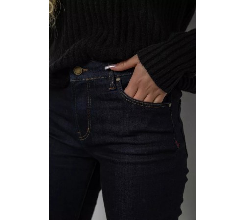 Джинси жіночі Slim Fit, колір темно-синій, 244R0190 Джинси жіночі Slim Fit, колір темно-синій, 244R0190