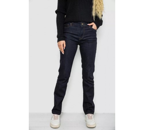 Джинси жіночі Slim Fit, колір темно-синій, 244R0190 Джинси жіночі Slim Fit, колір темно-синій, 244R0190