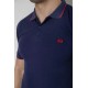 Поло чоловіче котонове, колір темно-синій, 247R301