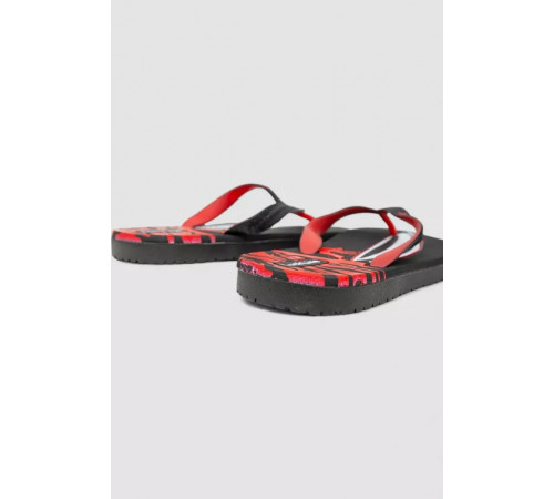 Вьетнамки женские, цвет черно-красный, 243R2002L-21