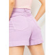 Джинсові шорти жіночі, колір бузковий, 214R245