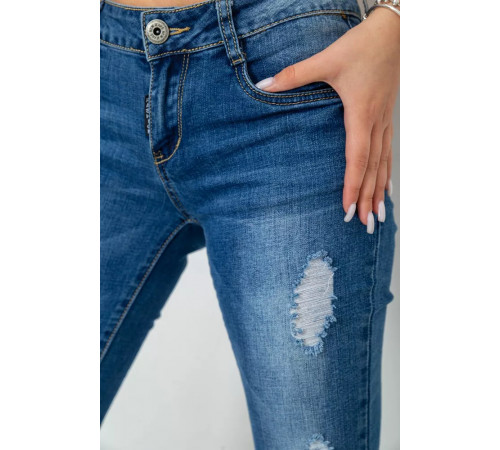 Джинси жіночі, колір синій, 244R8157