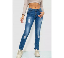 Джинсы женские, цвет синий, 244R8157
