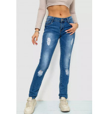 Джинси жіночі, колір синій, 244R8157