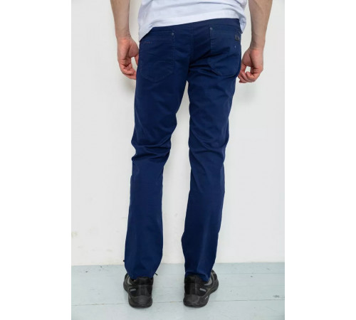 Брюки мужские, цвет синий, 182R2038