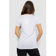 Женская футболка с принтом, цвет белый, 244R502