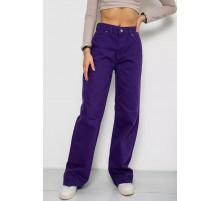 Джинсы женские, цвет фиолетовый, 250R1077