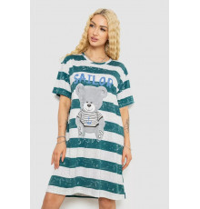 Нічна сорочка, колір сіро-зелений, 238R335-4