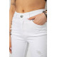 Джинси жіночі, колір білий, 182R1632