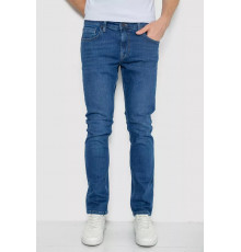 Джинсы мужские однотонные, цвет синий, 247R1085.