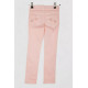 Джинсы для девочки, цвет персиковый, 247R10041.