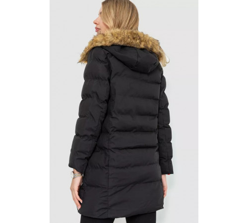 Куртка жіноча двостороння, колір чорно-червоний, 129R818-555