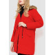 Куртка жіноча двостороння, колір чорно-червоний, 129R818-555