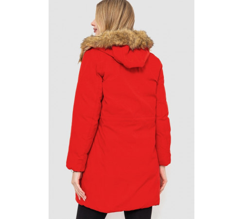 Куртка жіноча двостороння, колір чорно-червоний, 129R818-555