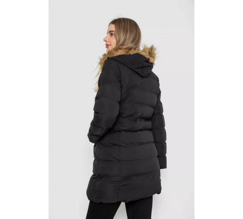 Куртка жіноча двостороння, колір чорно-червоний, 129R818-555