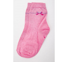 Дитячі шкарпетки для дівчаток, рожевого кольору, 167R620