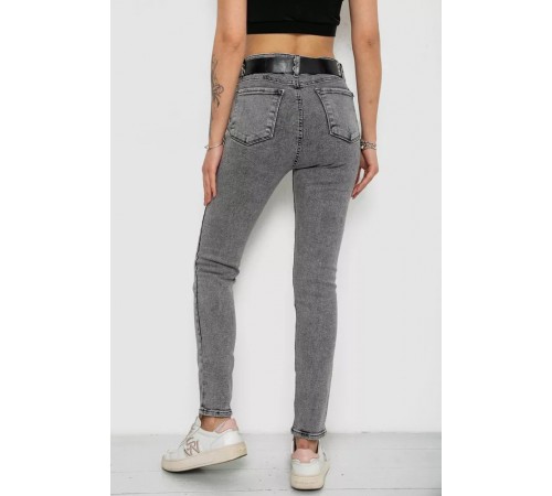 Джинси жіночі Skinny Американки, колір сірий, 244R00970 Джинси жіночі Skinny Американки, колір сірий, 244R00970