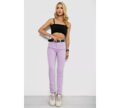 Джинси жіночі Skinny Американки, колір бузковий, 182R00223