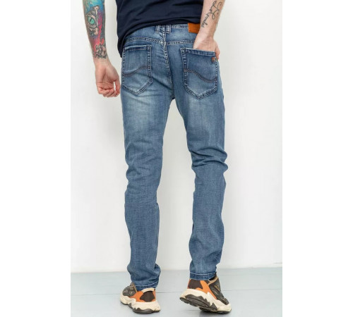 Джинси чоловічі демісезонні, колір синій, 190R6831-1