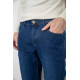 Джинси чоловічі на флісі, колір синій, 254R2411