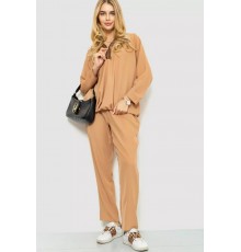 Женский костюм, цвет бежевый, 131R660