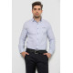 Рубашка мужская с принтом, цвет белый, 214R7170
