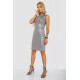 Платье однотонное, цвет серый, 244R312