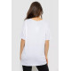 Женская футболка с принтом, цвет белый, 244R605