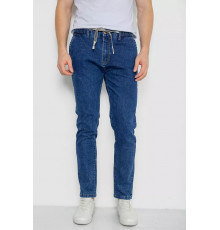 Джинси чоловічі на гумці, колір синій, 244R8063