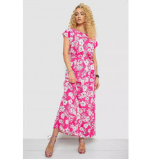 Сукня з принтом софт, колір рожево-білий, 214R0228-1