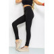Лосини в рубчик, колір чорний, 241R100