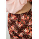 Жіноча піжама з принтом, колір персиковий, 243R1602-005