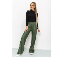 Лосіни жіночі на флісі, колір хакі, 164R82