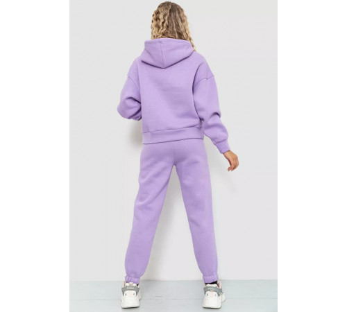 Спорт костюм жіночий на флісі, колір бузковий, 115R0493