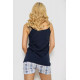 Піжама жіноча, колір синій, 243R2502