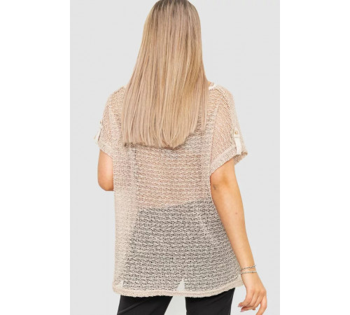 Кофта жіноча, колір бежевий, 244R0282