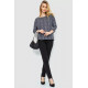 Жіноча кофта, колір сіро-чорний, 244R047-1