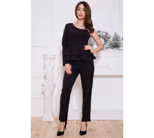 Женский костюм, цвет черный, 131R19060 Женский костюм, цвет черный, 131R19060