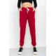 Спорт штани жіночі двонитка, колір бордовий, 129R1466