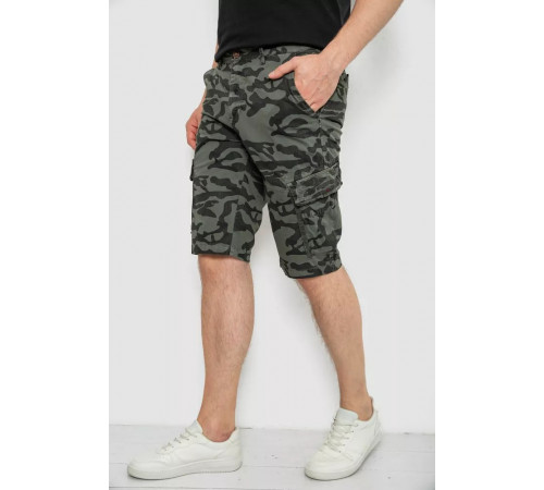 Шорты мужские милитари, цвет хаки, 244R108-10