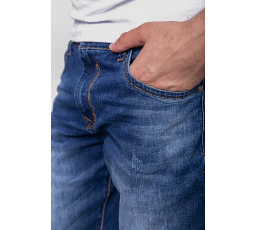 Джинсові шорти чоловічі, колір синій, 244R5A-047