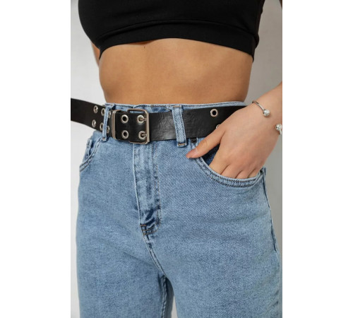 Джинсы женские MOM стрейч, цвет голубой, 244R00266