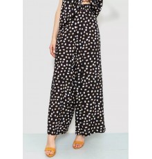 Брюки женские штапель, цвет черный, 102R330-1